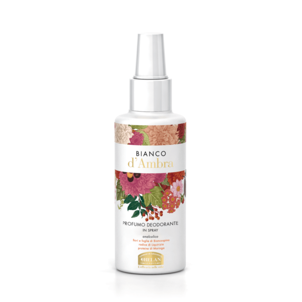 Bianco d'Ambra Profumo Deodorante Analcolico Spray - Helan Cosmesi - immagine 2