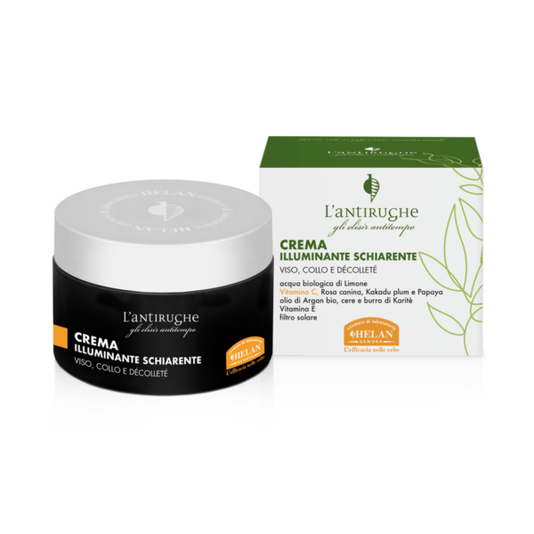 Crema Illuminante Schiarente Antirughe con Vitamina C - Helan Cosmesi