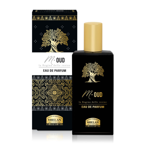 M-Oud Eau de Parfum 50ml - Fragranza Misteriosa e Calda - Helan Cosmesi