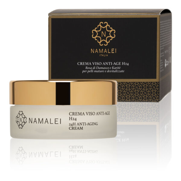 Crema Anti-Age H24 Rosa di Damasco e Karitè - Namalei