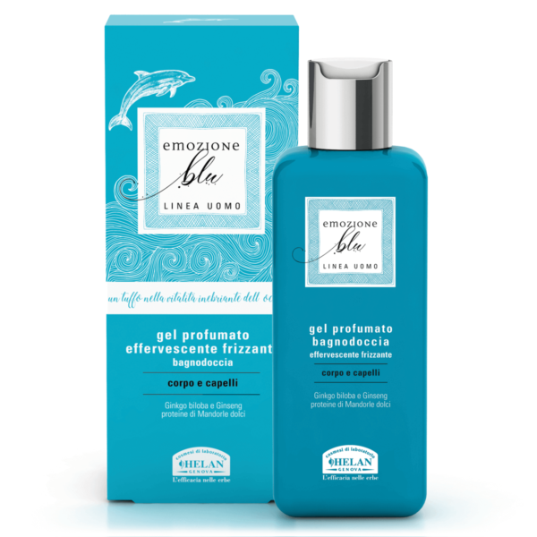 Emozione Blu Acqua Gel Profumato Bagnodoccia - Helan Cosmesi