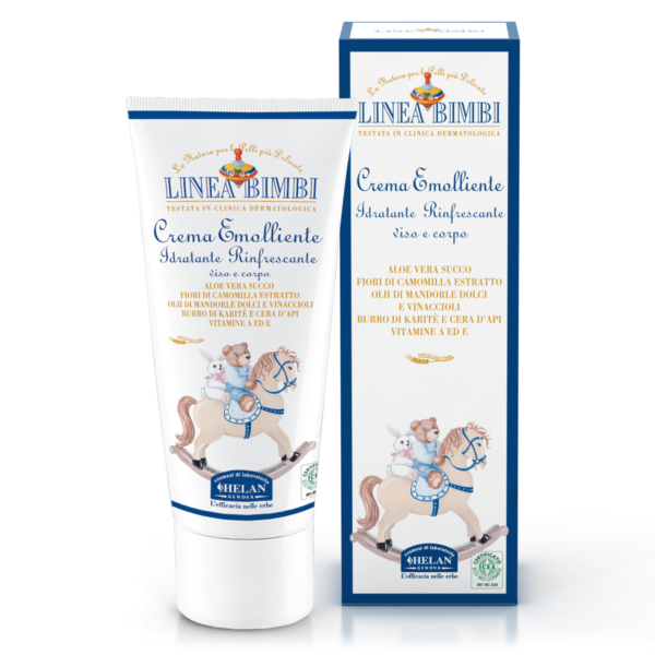 Crema Emolliente Viso e Corpo Bimbi - Helan Cosmesi