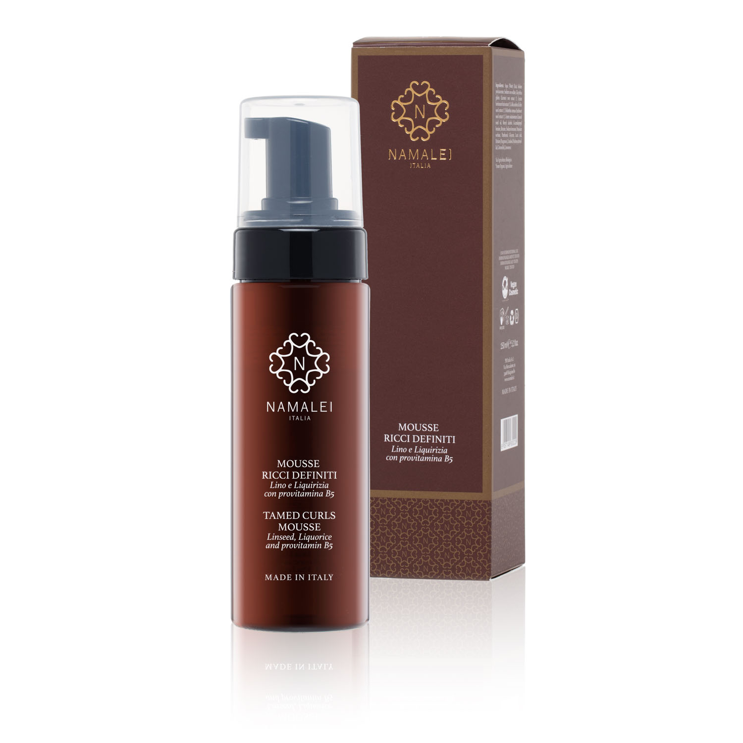 Mousse Ricci Definiti Lino e Liquirizia - Namalei