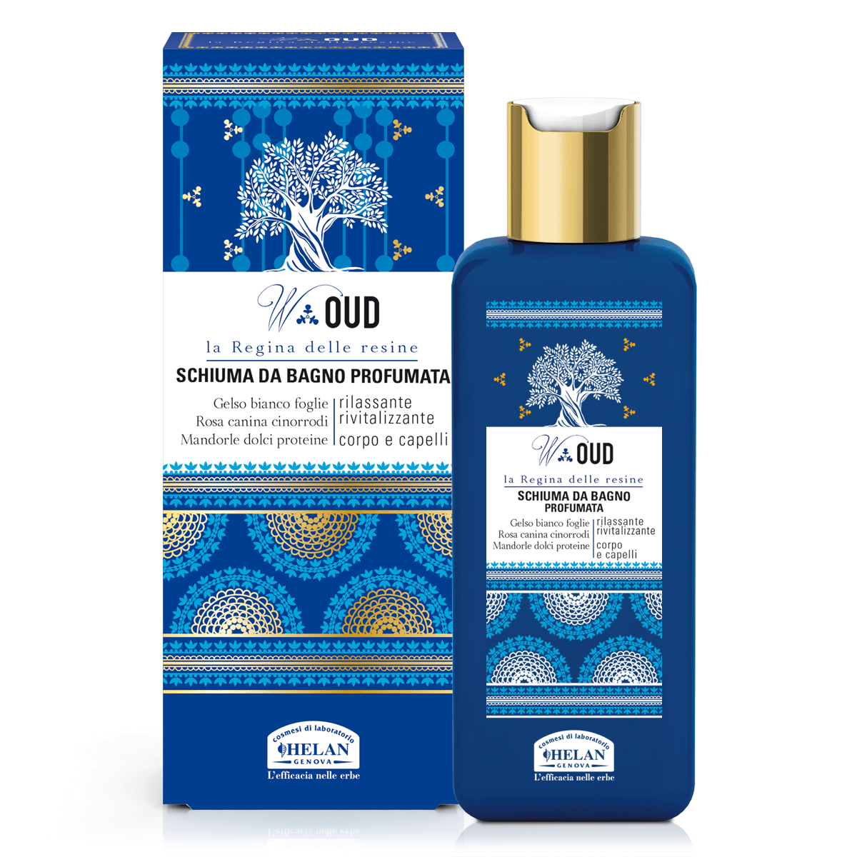 W-Oud Schiuma da Bagno Profumata - Helan Cosmesi