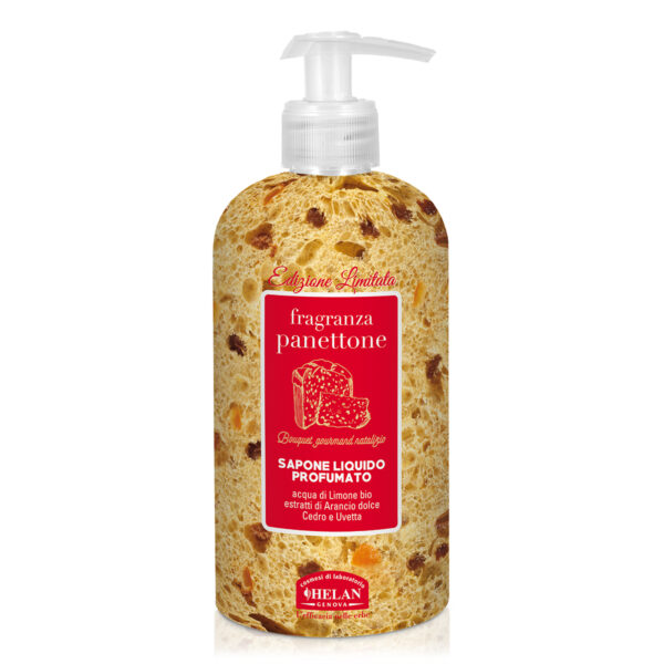 Fragranza Panettone Sapone Liquido Profumato - Helan Cosmesi