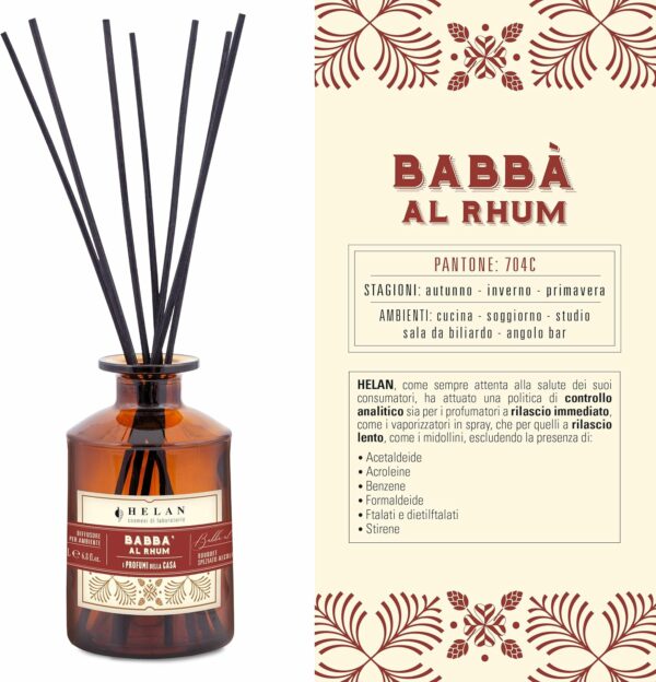 Diffusore per Ambienti Babbà al Rhum - Helan - immagine 3