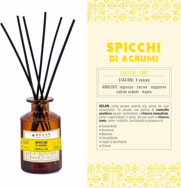 Diffusore per Ambienti Spicchi d'Agrumi - Helan - immagine 3